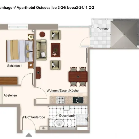 Ostseeallee Ostseeallee 3-24 Apartmán